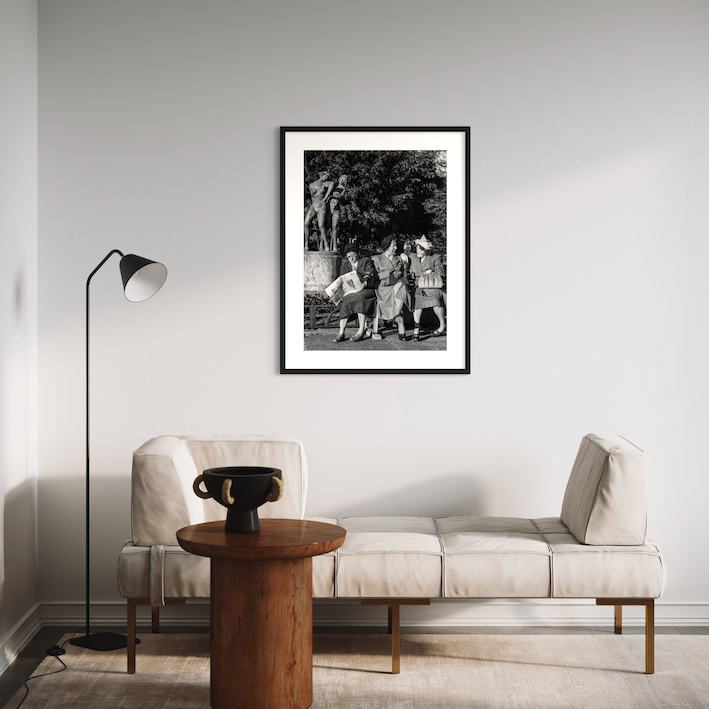 Poster fotografi Götaplatsen tanter