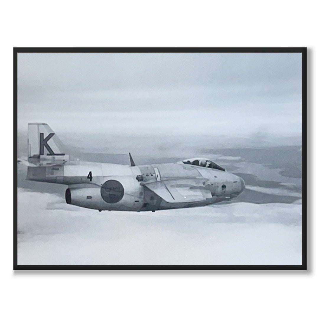 Poster flygvapnet fotografi J29