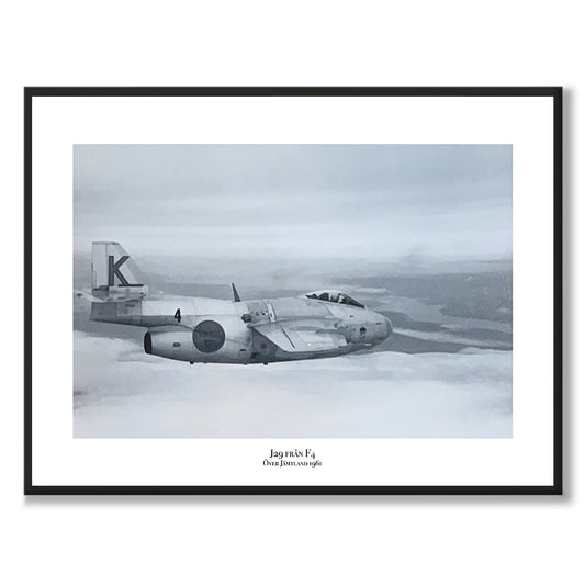 Poster flygvapnet fotografi J29