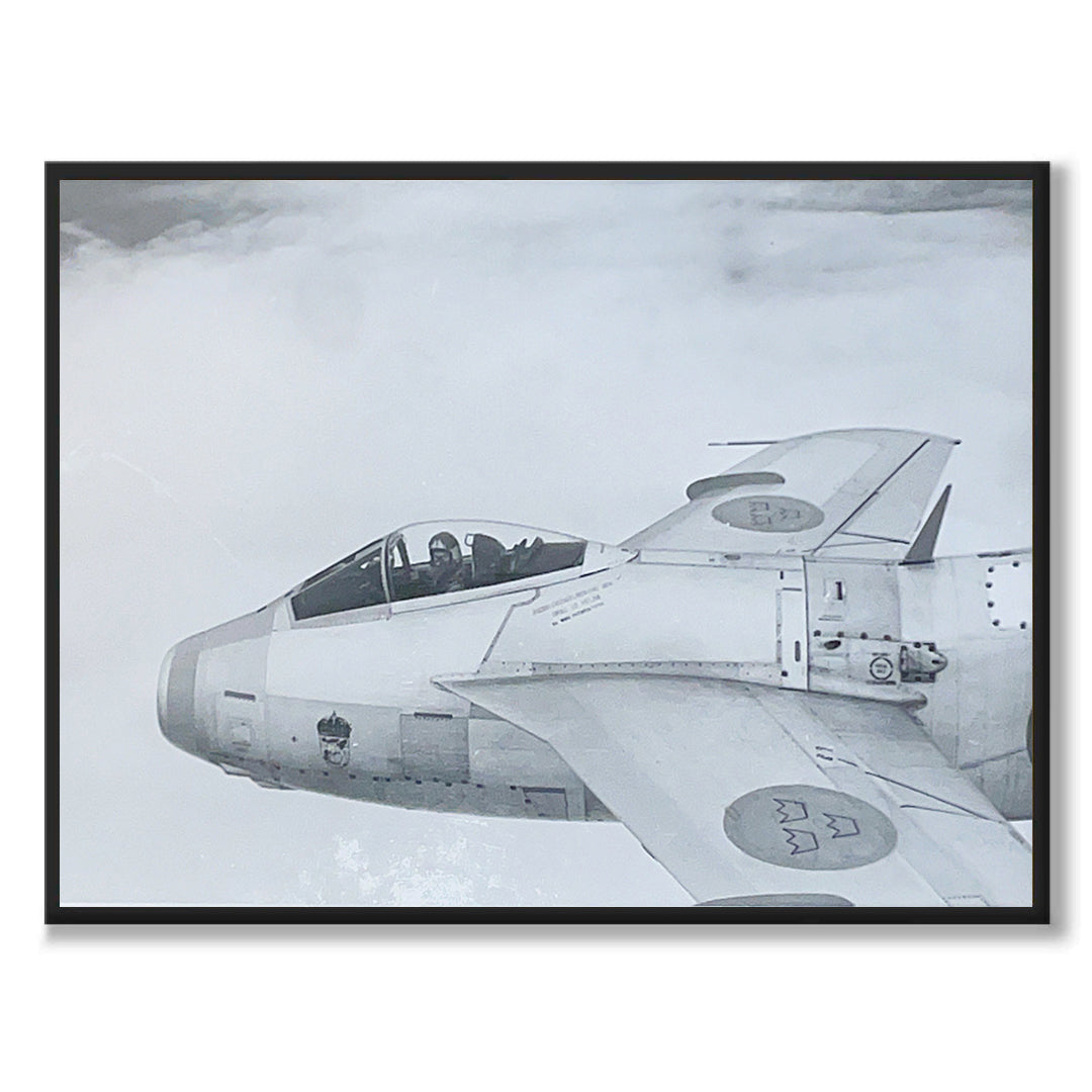 Poster flygvapnet fotografi J29