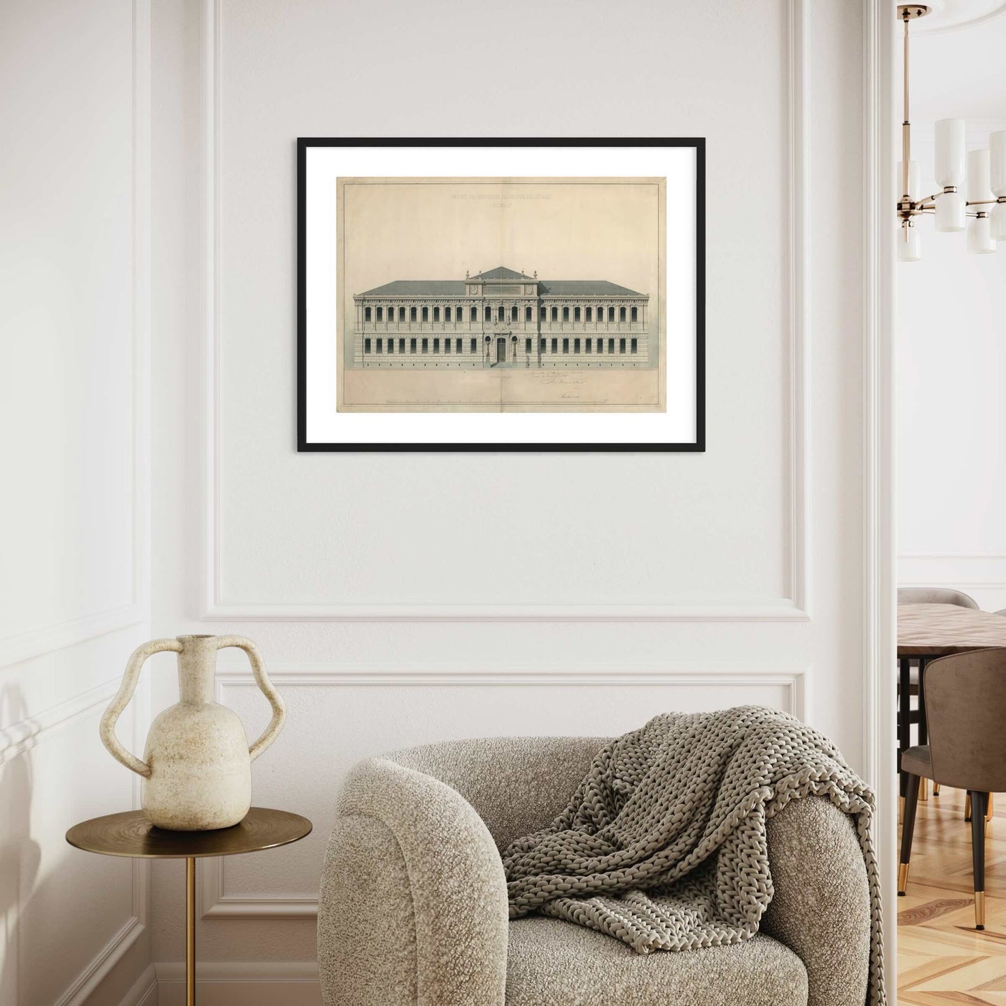 Poster Kungliga biblioteket Humlegården Stockholm Östermalm