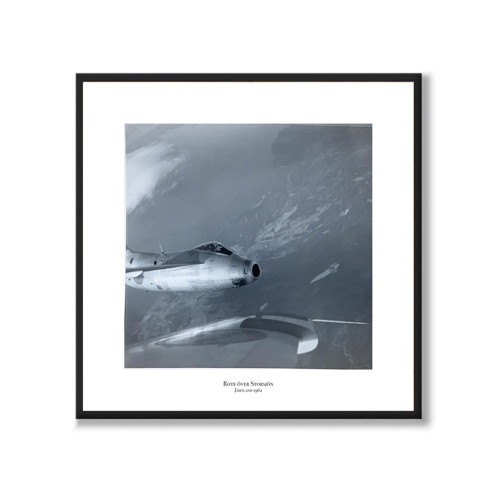 Poster fotografi flygvapnet J29