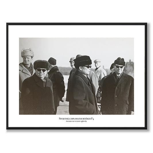 Poster fotografi flygvapnet F4 sojvetiska diplomater