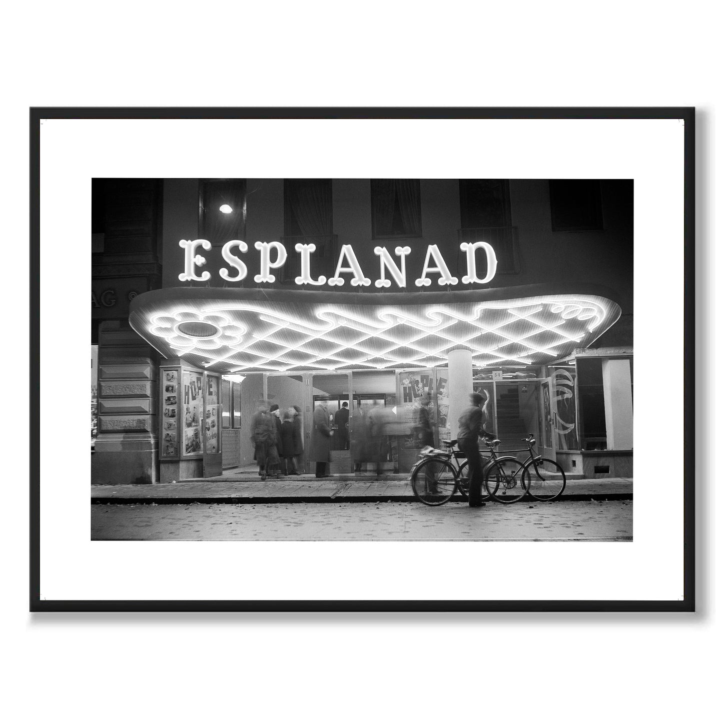 Poster Bio esplanad Karlavägen Stockholm