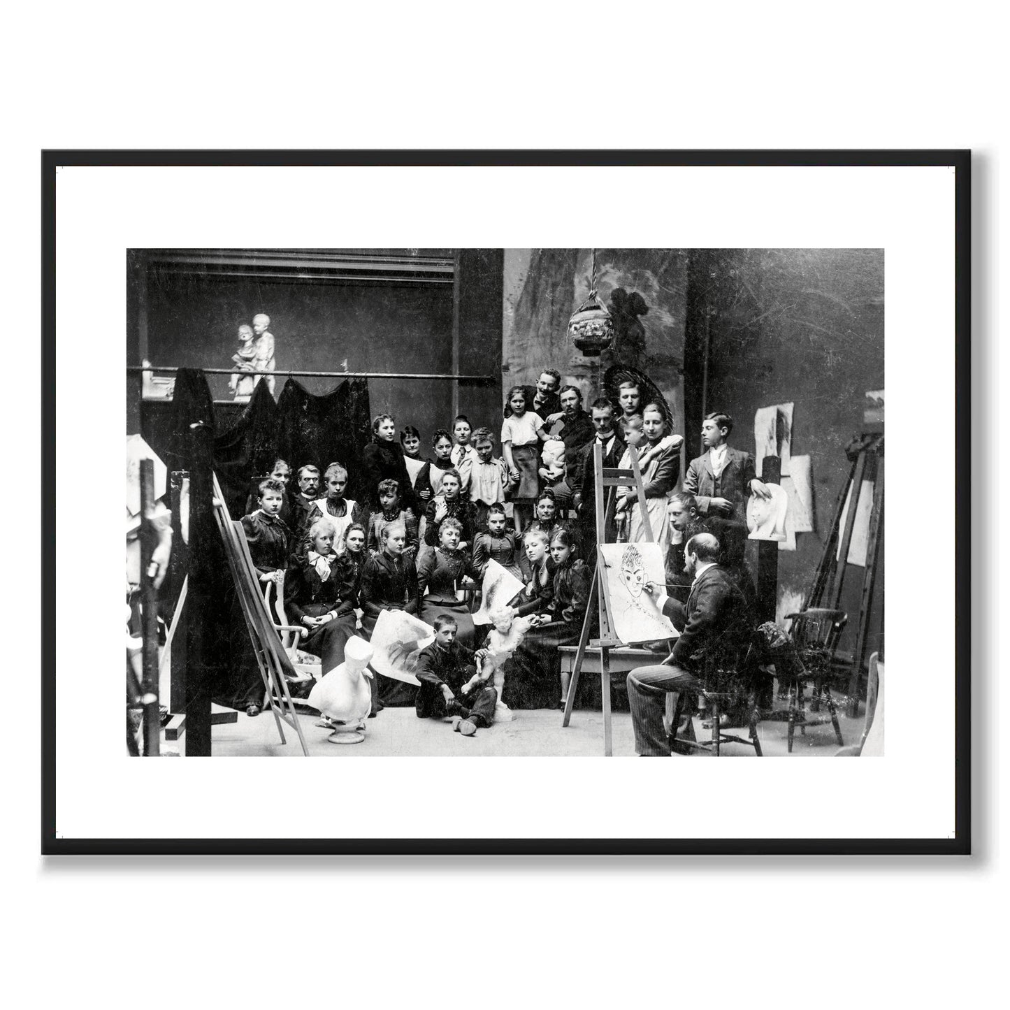 Poster Carl Larsson Valands konstskola Göteborg