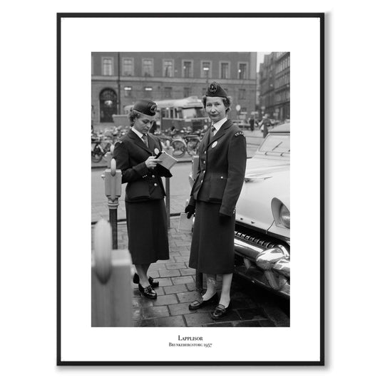 Poster fotografi lapplisor stockholm brunkebergstorg 1957