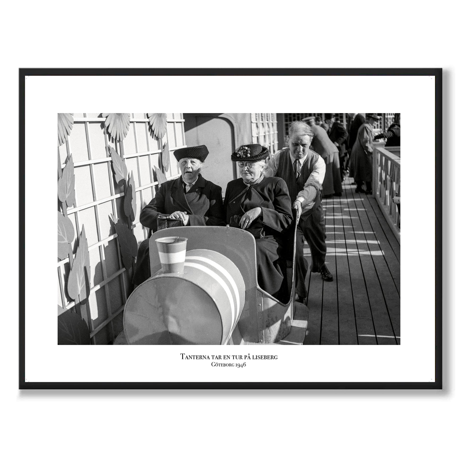 Poster fotografi tanter liseberg