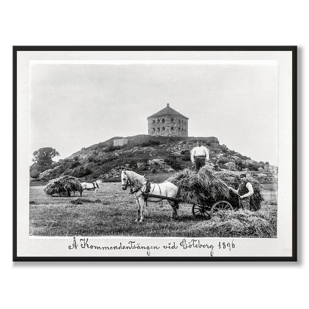 Poster fotografi skansen göteborg 1896 kommendantsängen