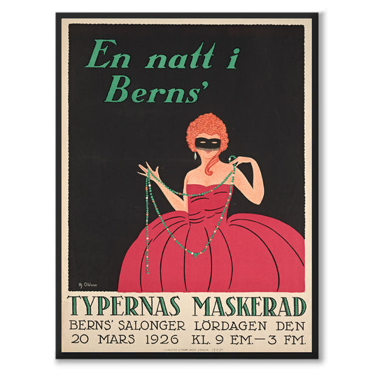 Poster Berns salonger Stockholm