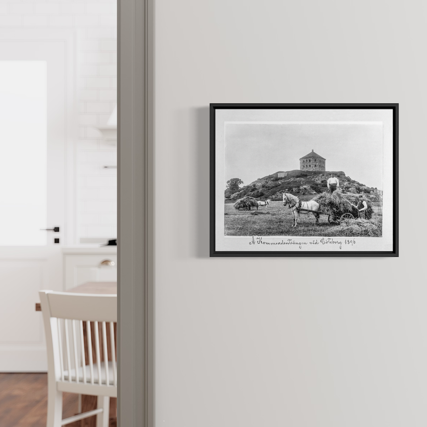 Poster fotografi skansen göteborg 1896 kommendantsängen