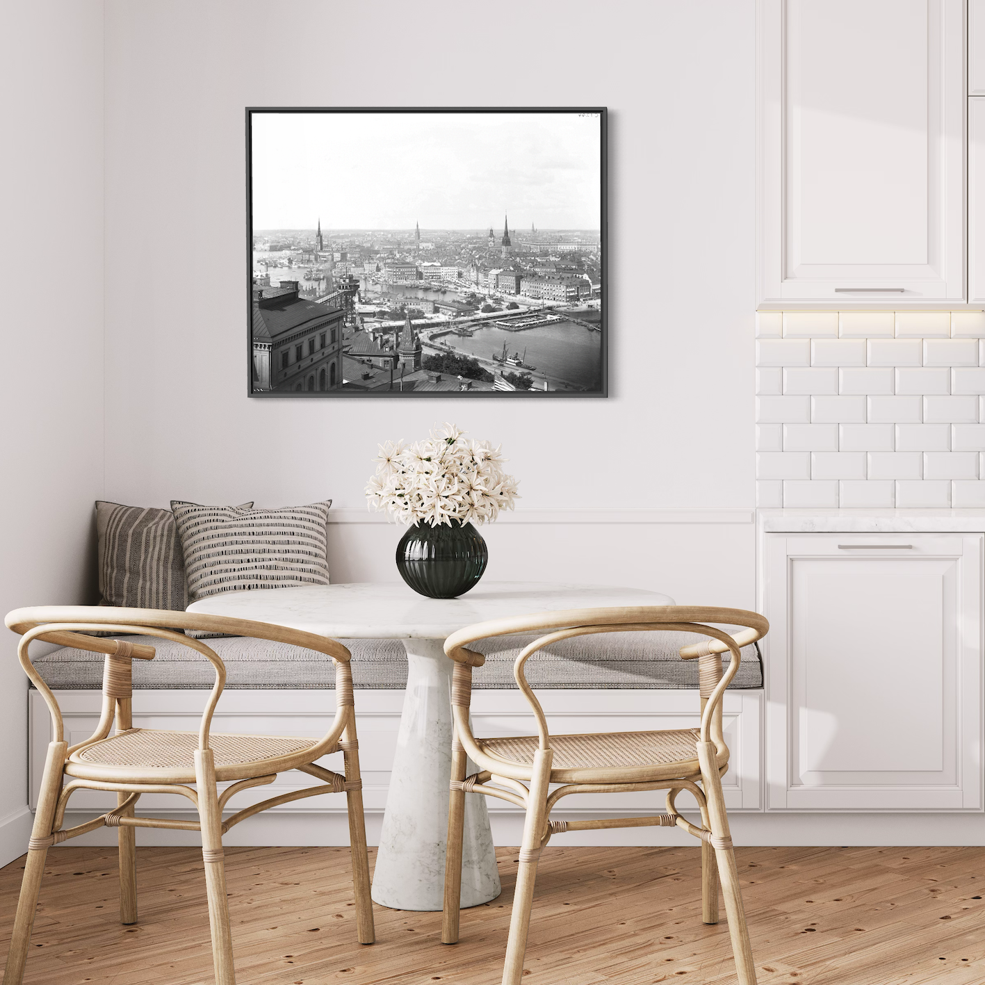 poster fotografi utsikt slussen sekelskifte stockholm