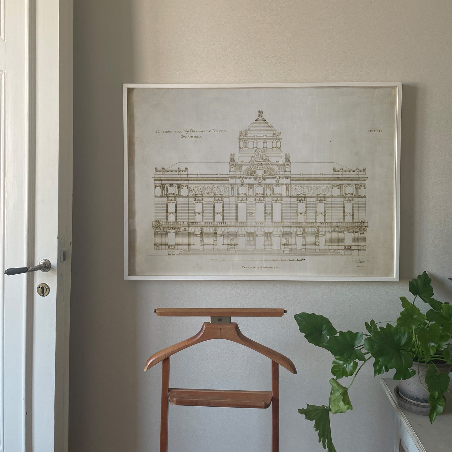 Poster Kungliga dramaten originalritning