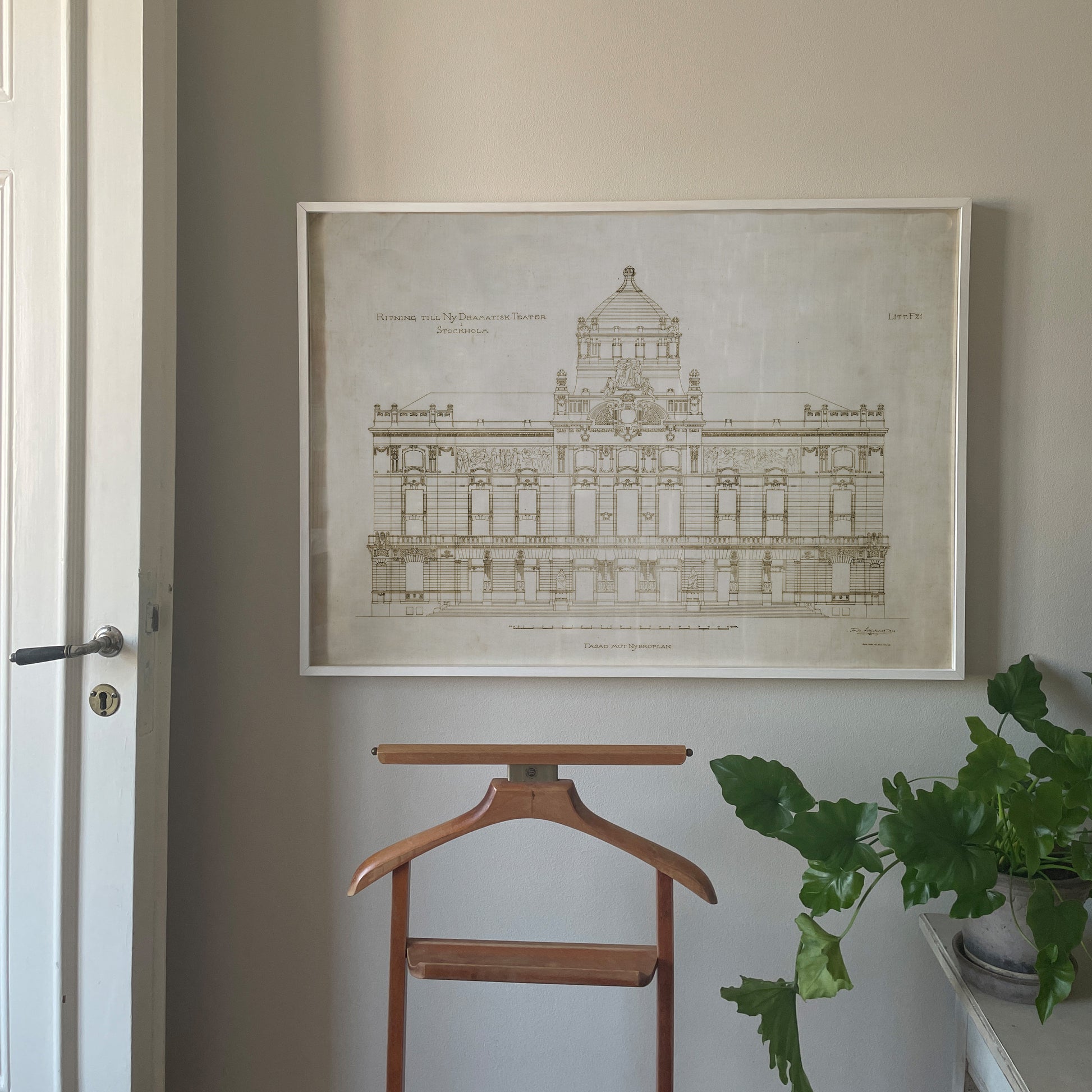 Poster Kungliga dramaten originalritning