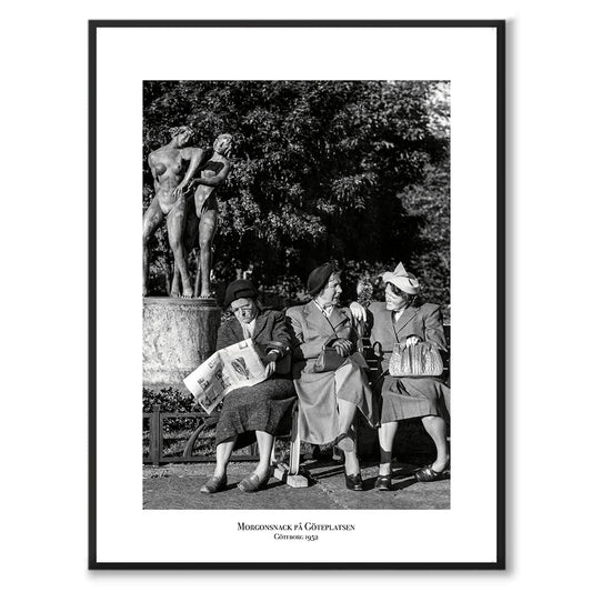 Poster fotografi Götaplatsen tanter