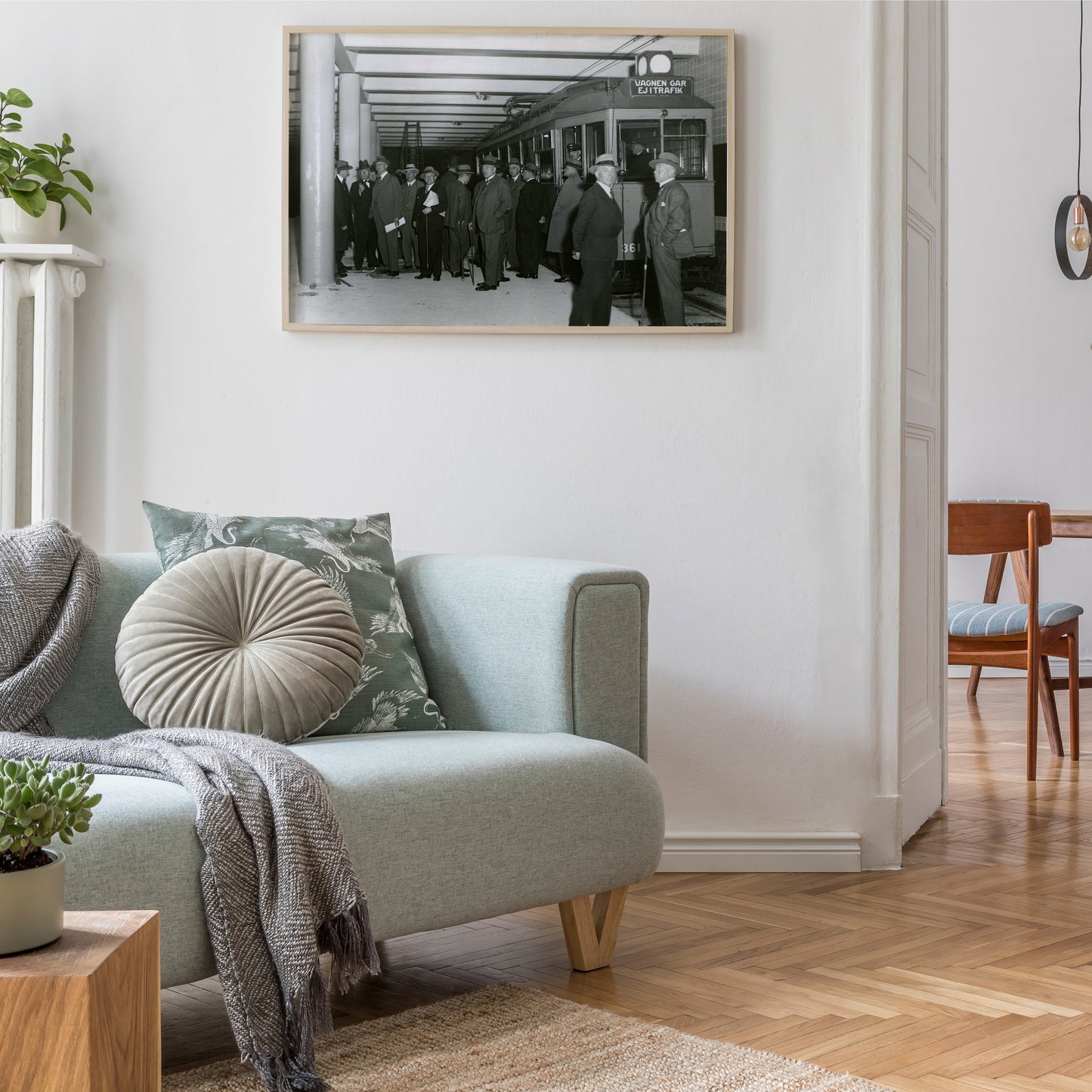 poster fotografi tunnelbanan invigs stockholm