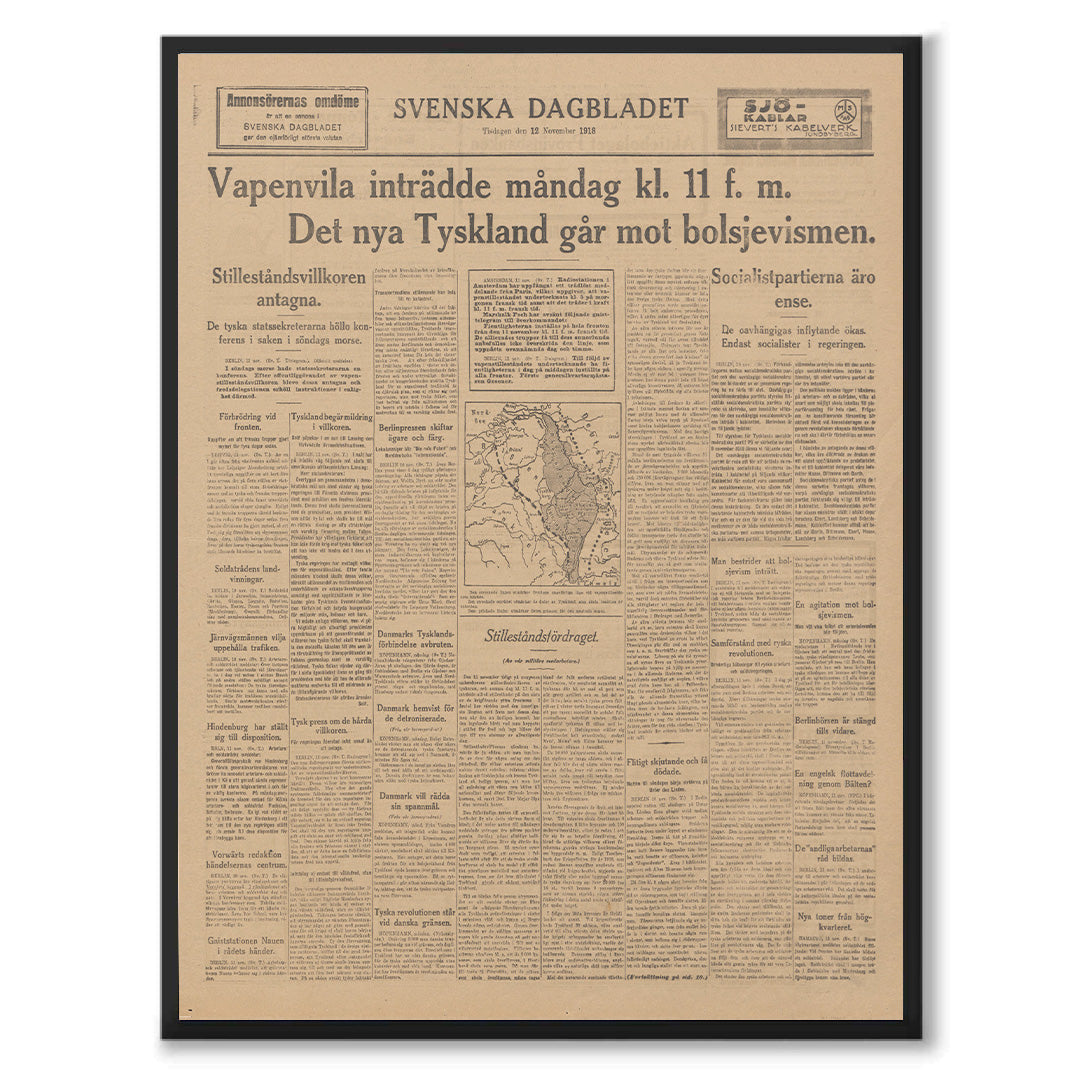 Poster första världskriget slut 1918