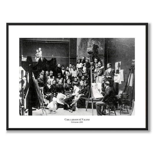 Poster Carl Larsson Valands konstskola Göteborg
