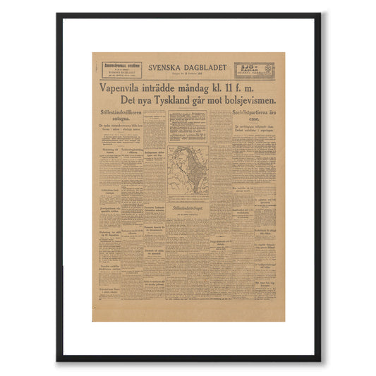 Poster första världskriget slut 1918