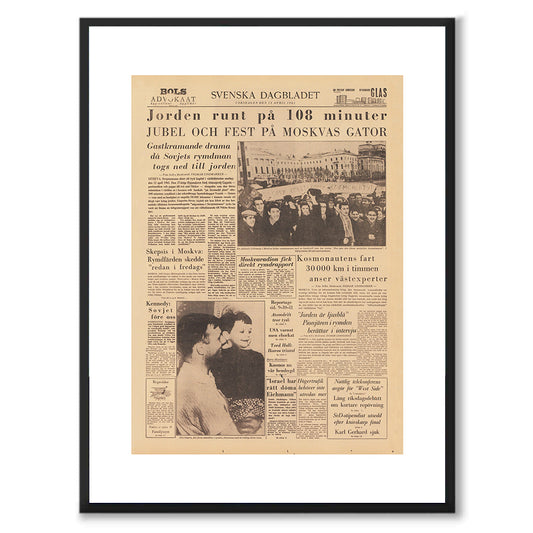 Poster Gagarin 1961