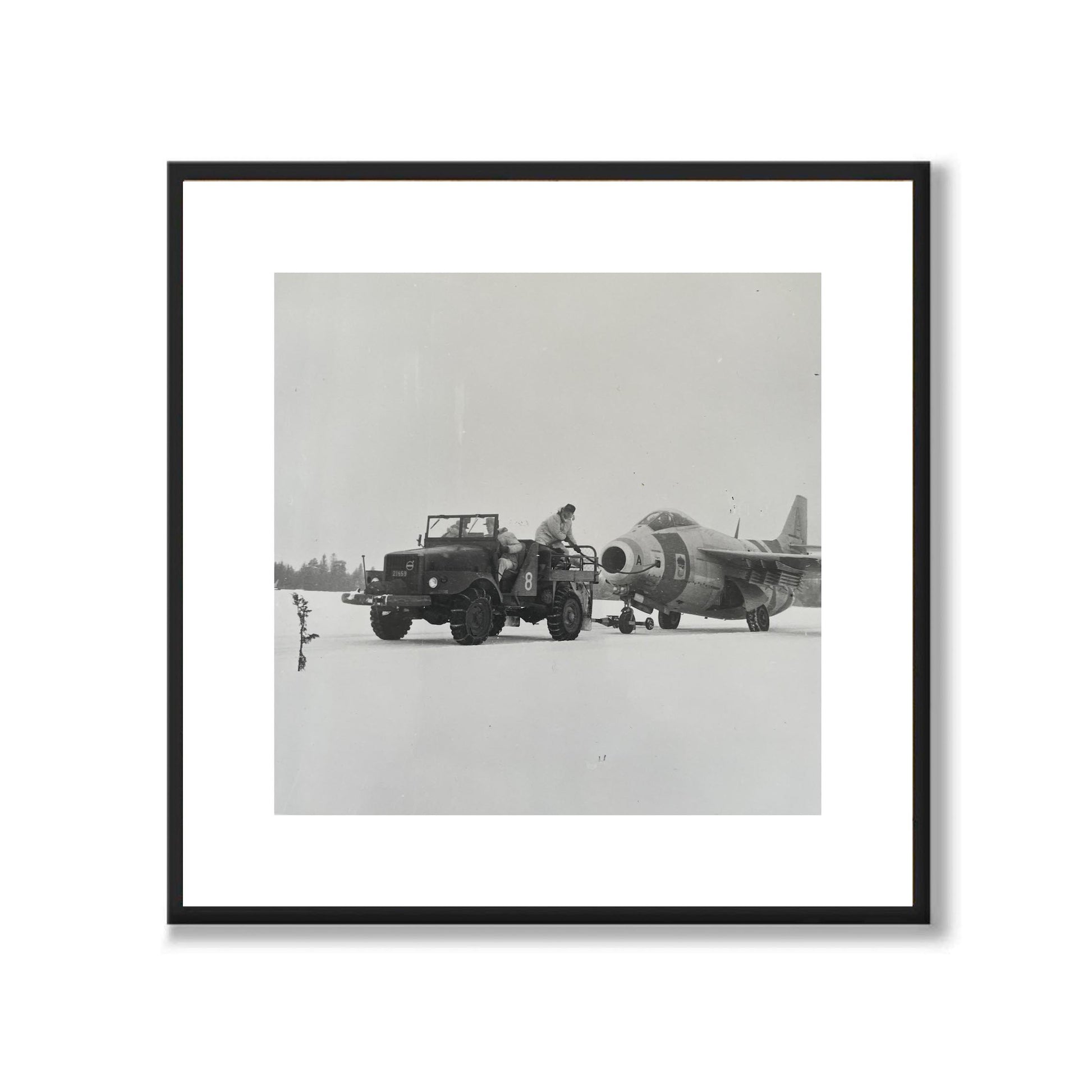 Poster flygvapnet fotografi J29
