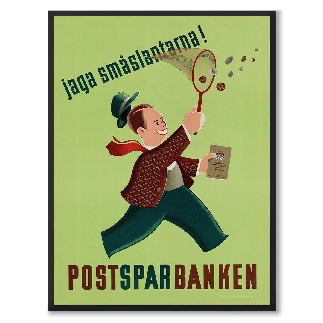 Poster postsparbanken postbanken