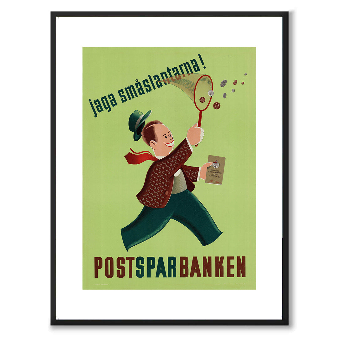 Poster postsparbanken postbanken