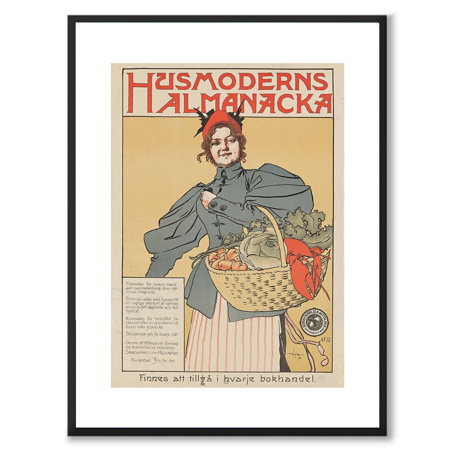 Poster husmoderns almenacka almanacka